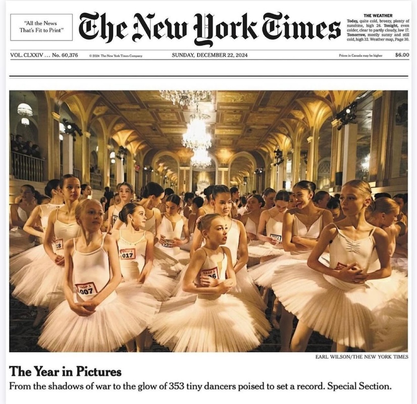 14. YAGP &amp; Guinness Record at the Plaza Hotel